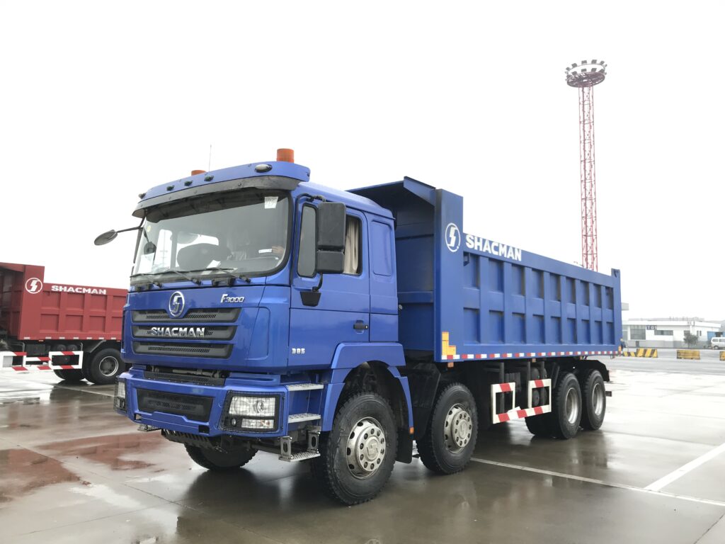 SHACMAN trucks for sand transport