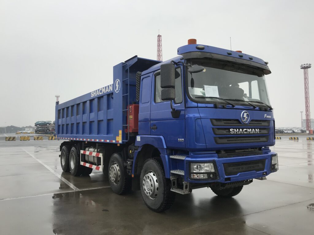SHACMAN trucks for sand transport
