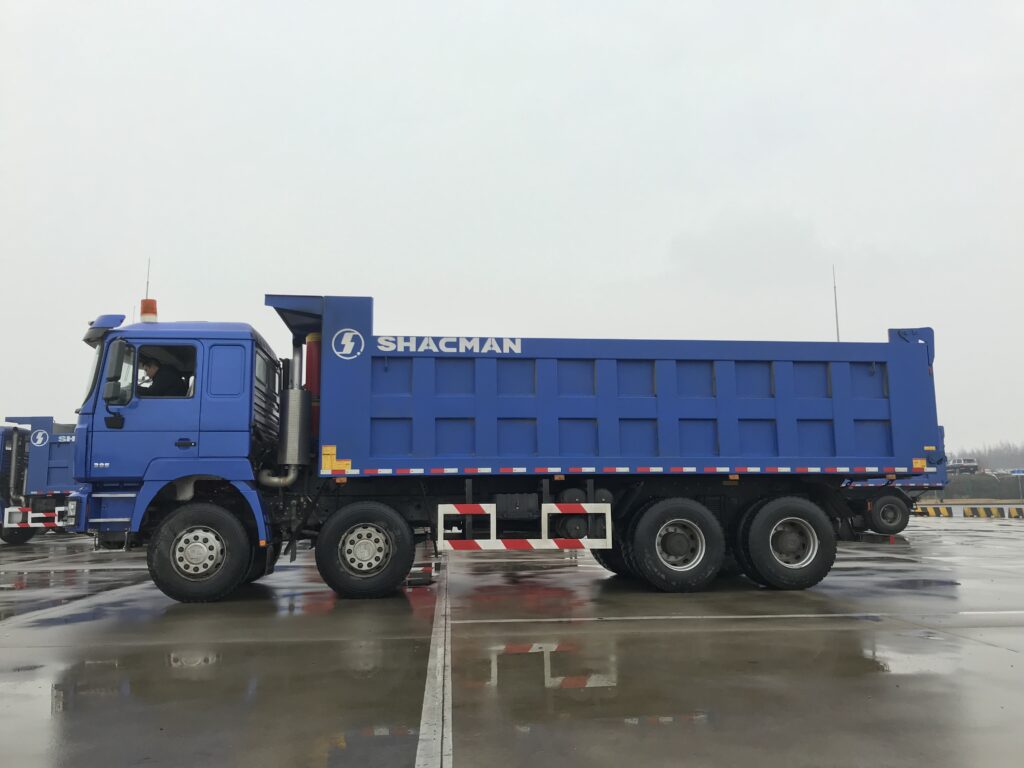 SHACMAN trucks for sand transport