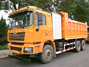 SHACMAN new energy F3000 dump truck with CNG