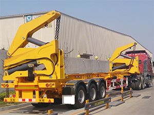 container side loader trailer for sale,self loading container trailer for sale