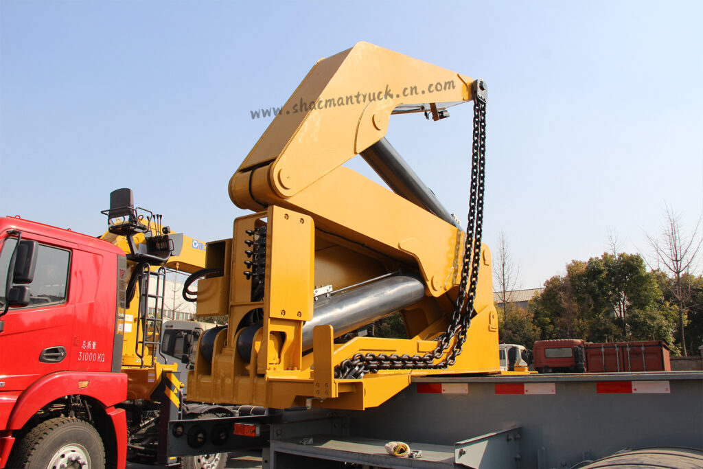 Container side loader trailer for sale, self-loading container trailer for sale