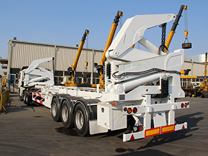 sidelifter for 40ft container,20ft container side lifter,container sideloader